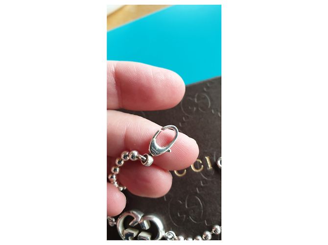 Bracciale Gucci Brit Heart in argento 925 - vista 5