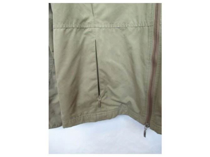 Barbour Giacca in microfibra foderata scozzese Cachi - vista 5