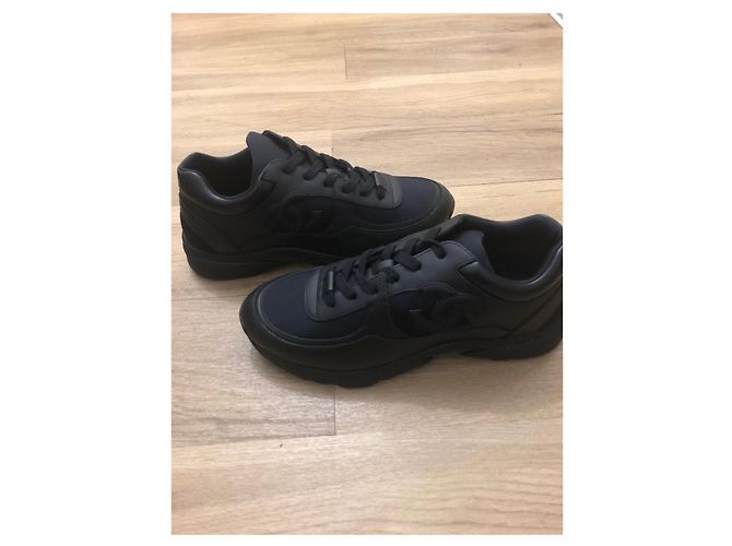 Cambon Chanel Sneakers da uomo Nero - vista 3