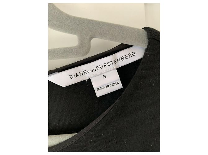 Diane Von Furstenberg Glennie Kleid Schwarz - Ansicht 4