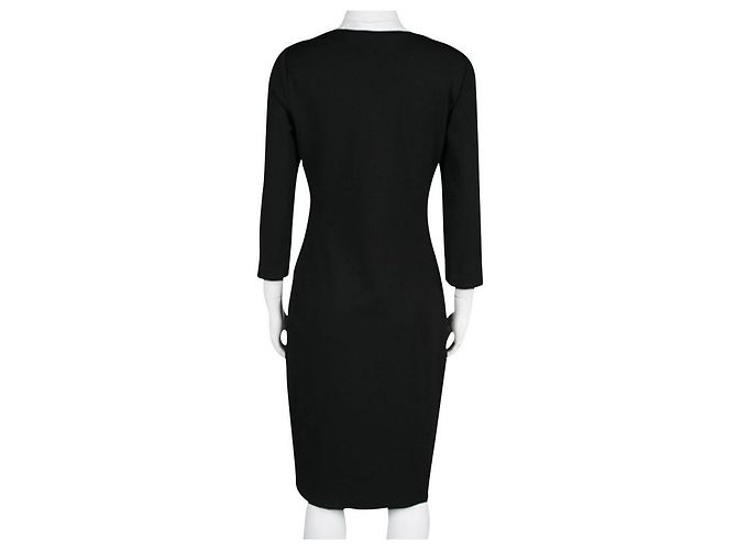 Diane Von Furstenberg Razel Kleid Schwarz - Ansicht 2