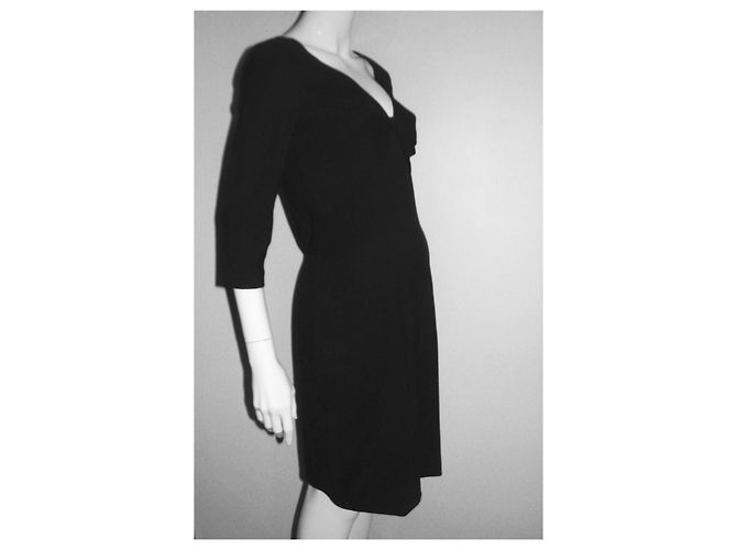 Diane Von Furstenberg Razel Kleid Schwarz - Ansicht 8