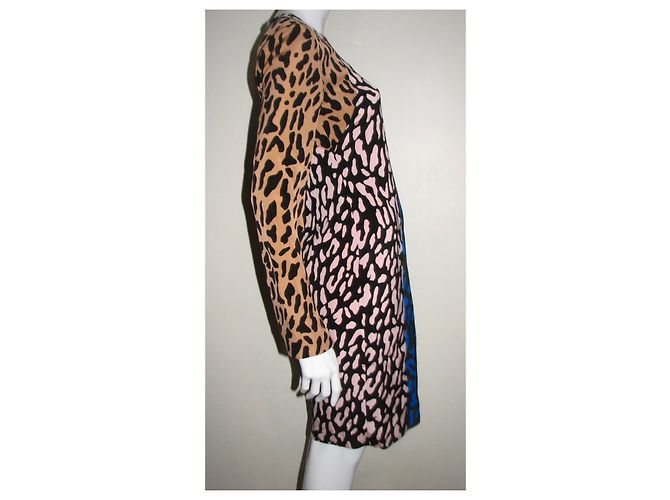 Vestido Diane Von Furstenberg Belmont Estampado Leopardo Multicolor Estampado de leopardo - vista 5