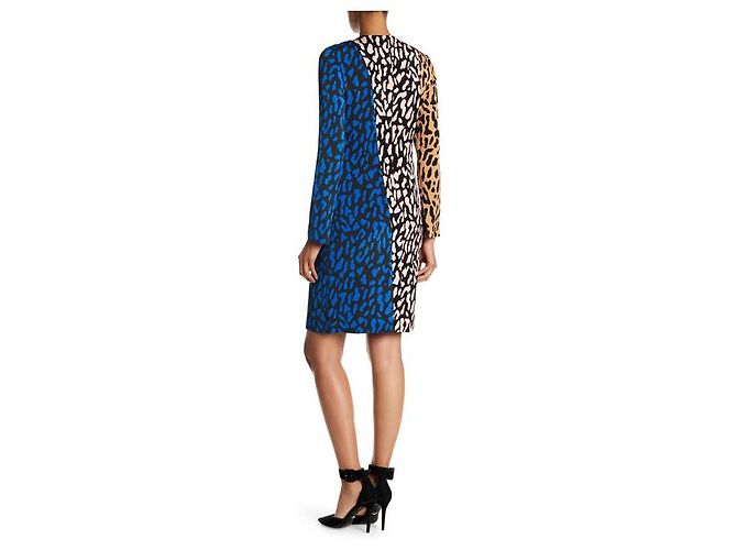 Vestido Diane Von Furstenberg Belmont Estampado Leopardo Multicolor Estampado de leopardo - vista 7