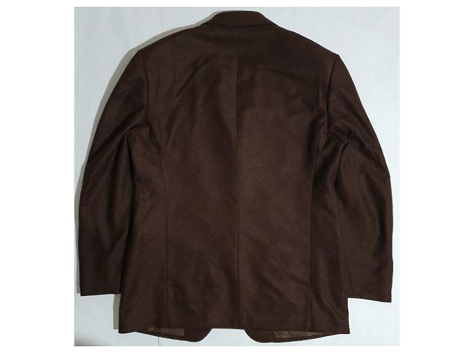 Blazer Gianfranco Ferré in cashmere marrone - vista 3
