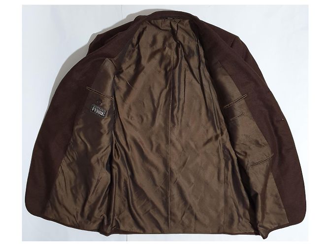 Blazer Gianfranco Ferré in cashmere marrone - vista 4