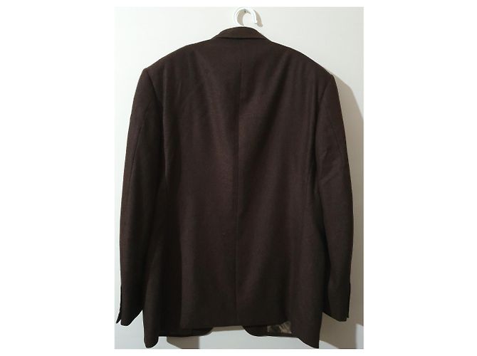 Blazer Gianfranco Ferré in cashmere marrone - vista 6