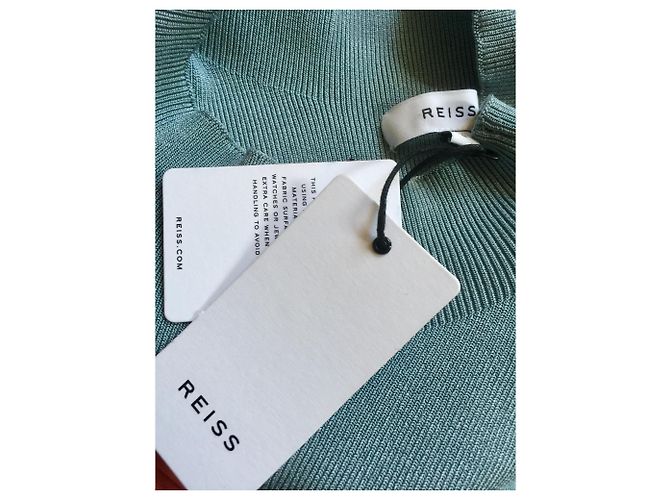 Reiss Luciana Ärmelloses Top Blau Grau - Ansicht 4