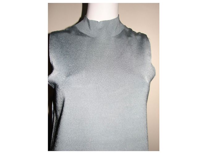 Reiss Luciana Ärmelloses Top Blau Grau - Ansicht 8