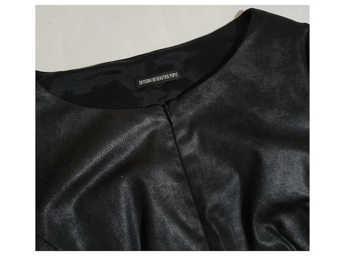Vestido negro Drykorn de algodón Talla S - vista 3