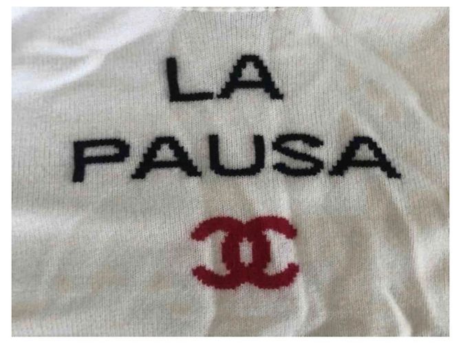 Chanel La Pausa Jumper Weiß - Ansicht 2