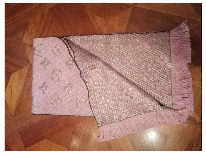 Louis Vuitton Logomania Shine Schal Pink - Ansicht 3