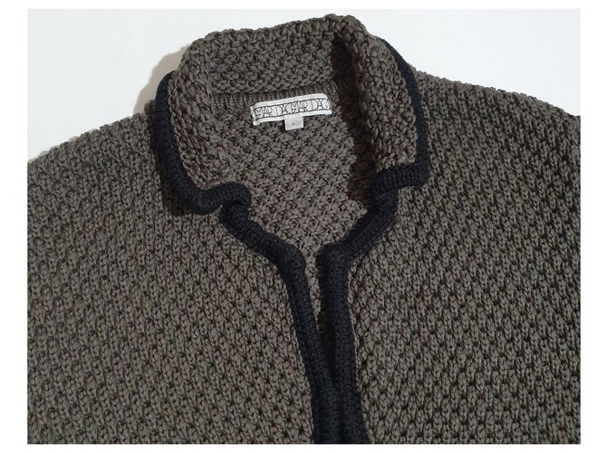 Dagmar Strickjacke aus Baumwolle Mehrfarben - Ansicht 3