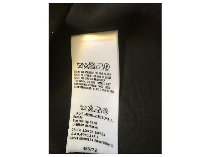 Escada Kleid Schwarz - Ansicht 6