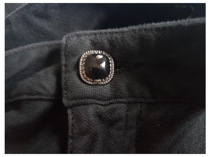 Chanel Pantalones, polainas Negro - vista 4