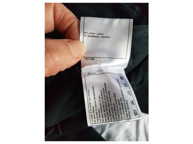 Chanel Pantalones, polainas Negro - vista 5