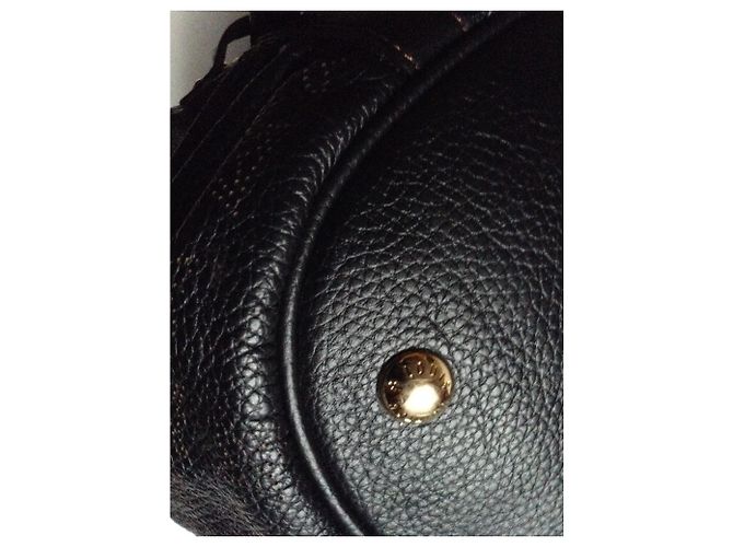 Borsa a mano Louis Vuitton Mahina GM in pelle nera Nero - vista 5