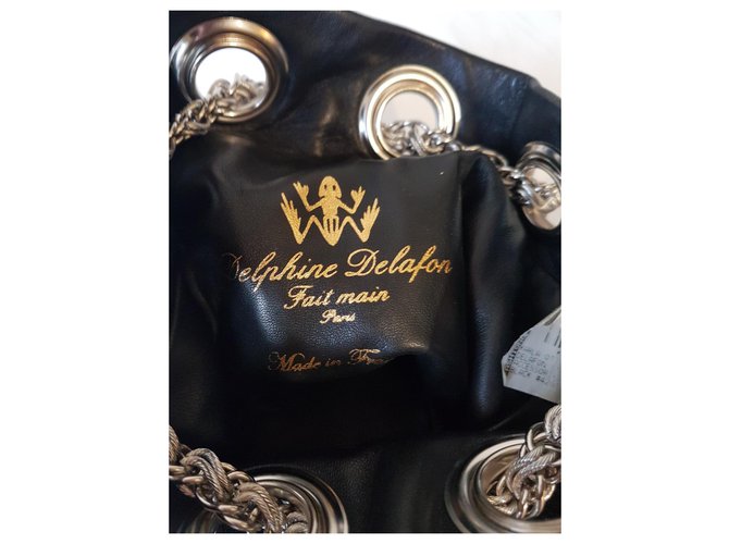 Delphine Delafon Borse Nero Argento - vista 7