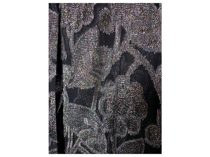 Autre Marque Lurex Hemd Jacke silber - Ansicht 7