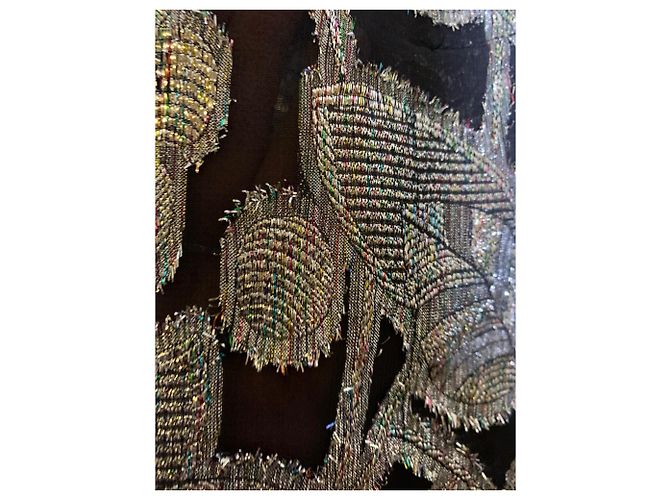 Autre Marque Lurex Hemd Jacke silber - Ansicht 9