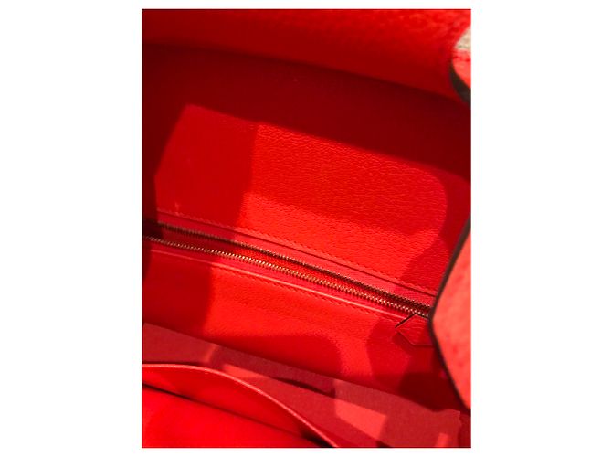 Hermès Birkin Naranja - vista 8