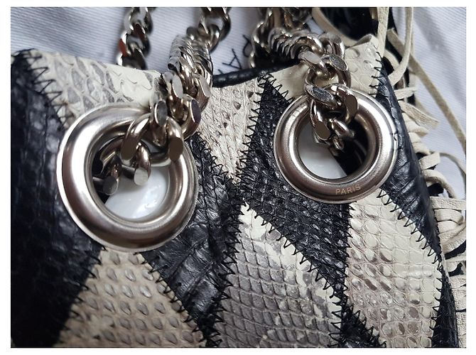 Delphine Delafon Handtaschen Schwarz Silber Grau - Ansicht 13