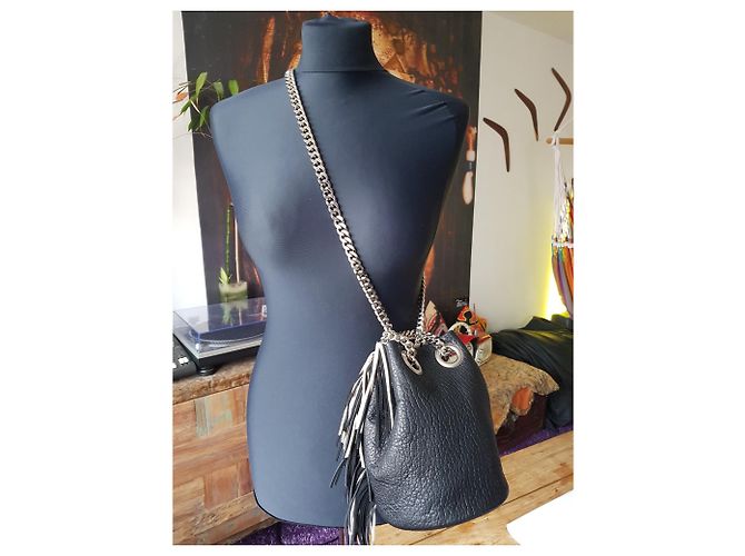 Delphine Delafon Handtaschen Schwarz Silber Grau - Ansicht 4
