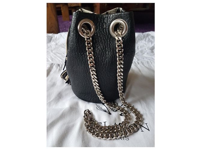 Delphine Delafon Handtaschen Schwarz Silber Grau - Ansicht 9