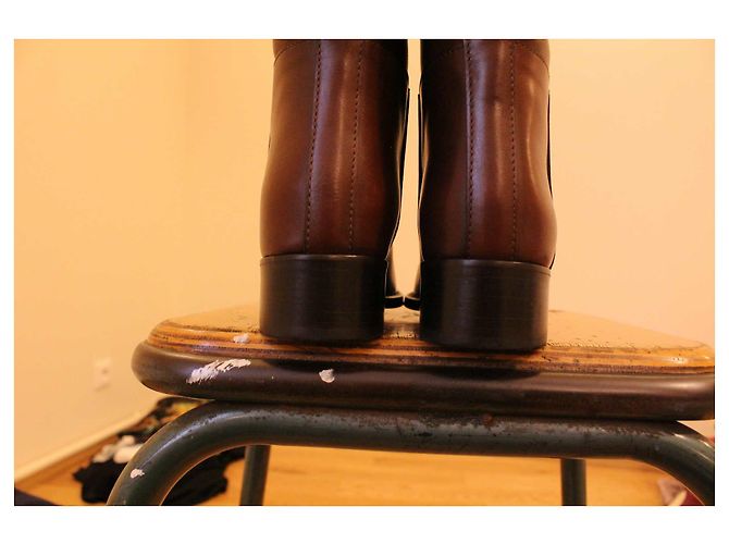 Atelier Mercadal Botas de correr Coñac - vista 6