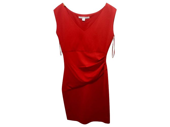 Diane Von Furstenberg DvF Bevin Kleid in Rot - Ansicht 2