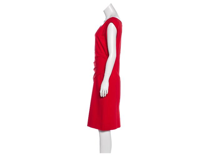 Diane Von Furstenberg DvF Bevin Kleid in Rot - Ansicht 4