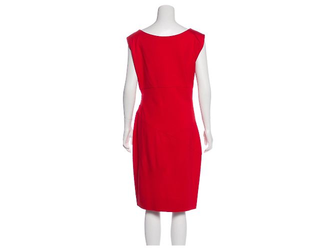 Diane Von Furstenberg DvF Bevin Kleid in Rot - Ansicht 5