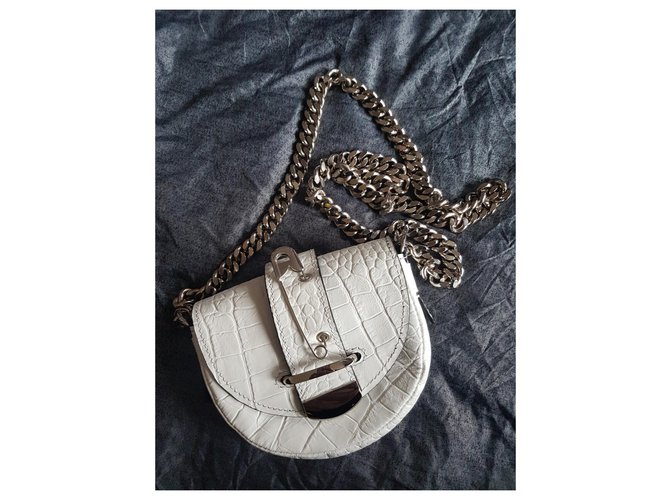 Delphine Delafon Borse Argento Bianco - vista 2