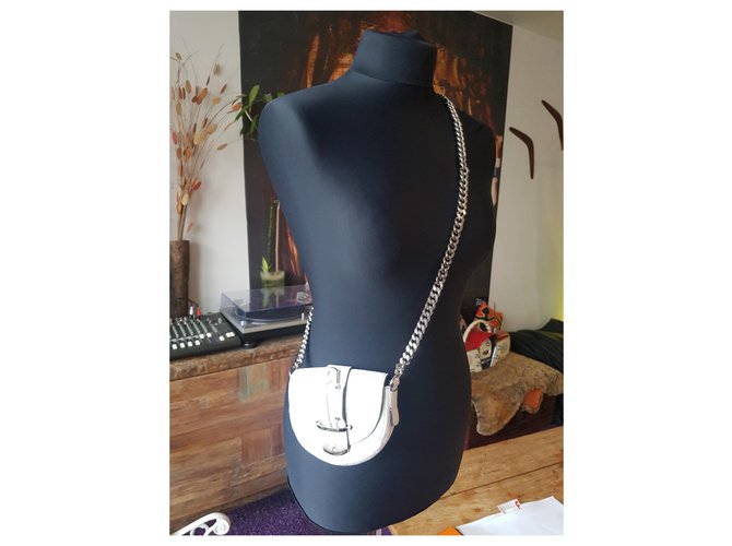 Delphine Delafon Borse Argento Bianco - vista 3