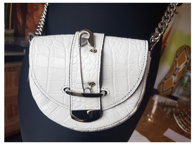 Delphine Delafon Borse Argento Bianco - vista 4