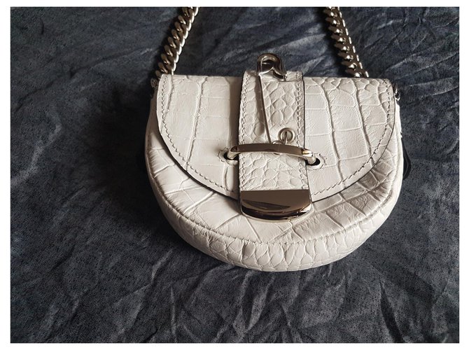 Delphine Delafon Borse Argento Bianco - vista 7