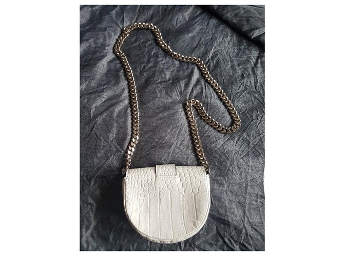 Delphine Delafon Borse Argento Bianco - vista 8