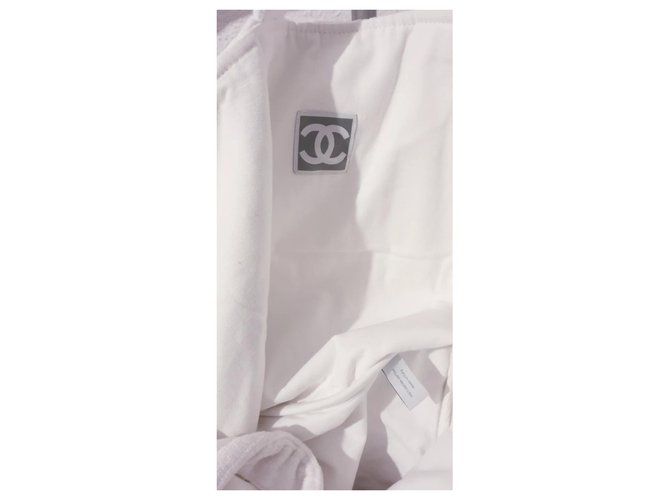 Chanel Strandtasche Weiß - Ansicht 7
