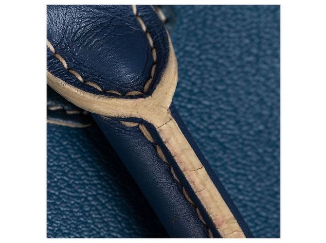 Borsa Louis Vuitton Blu Suhali Le Fabuleux - vista 10