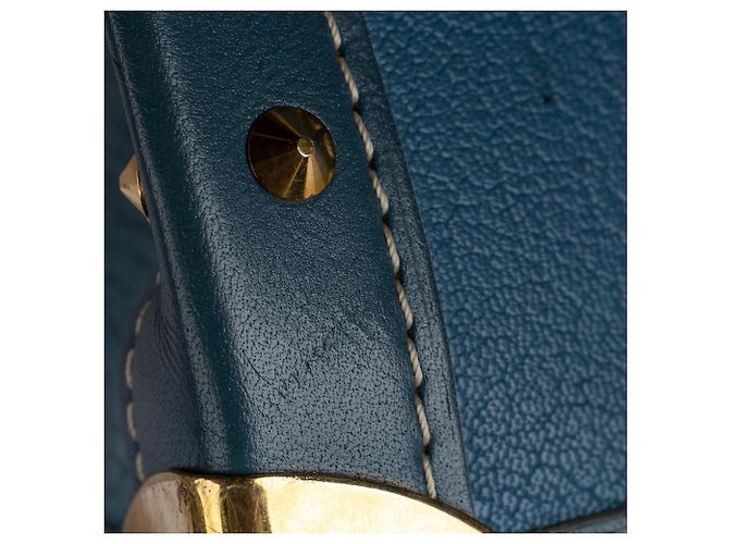 Borsa Louis Vuitton Blu Suhali Le Fabuleux - vista 9