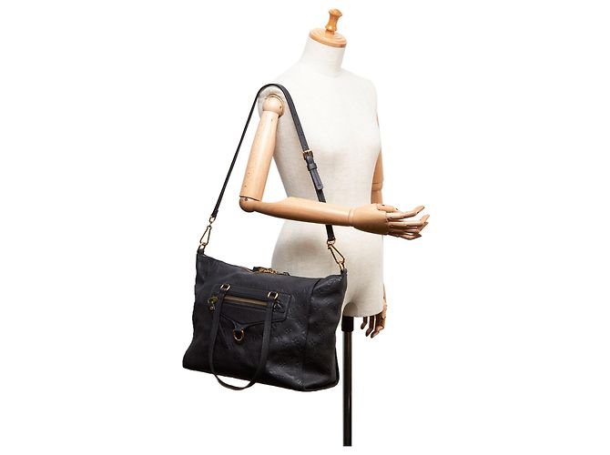 Louis Vuitton Monogram Blue Empreinte Lumineuse PM Blu scuro - vista 10