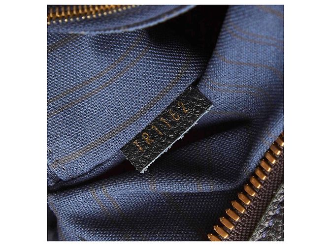 Louis Vuitton Monogram Blue Empreinte Lumineuse PM Blu scuro - vista 7