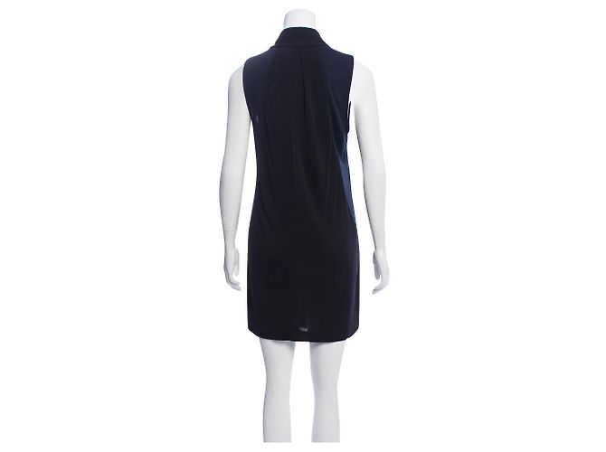 Abito Baker Diane Von Furstenberg Blu Navy e Nero - vista 2