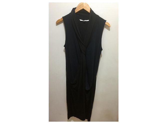 Abito Baker Diane Von Furstenberg Blu Navy e Nero - vista 9