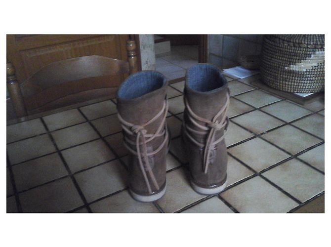 Botín Napapijri Nubuk Camel Caramelo - vista 6