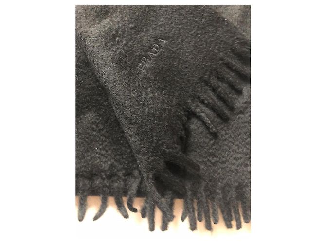 Nuova sciarpa da uomo in cashmere Prada - vista 4