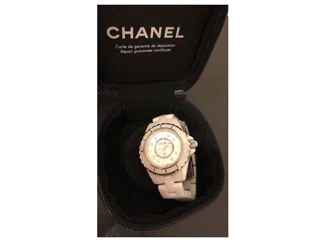 Chanel J12 Blanco - vista 3