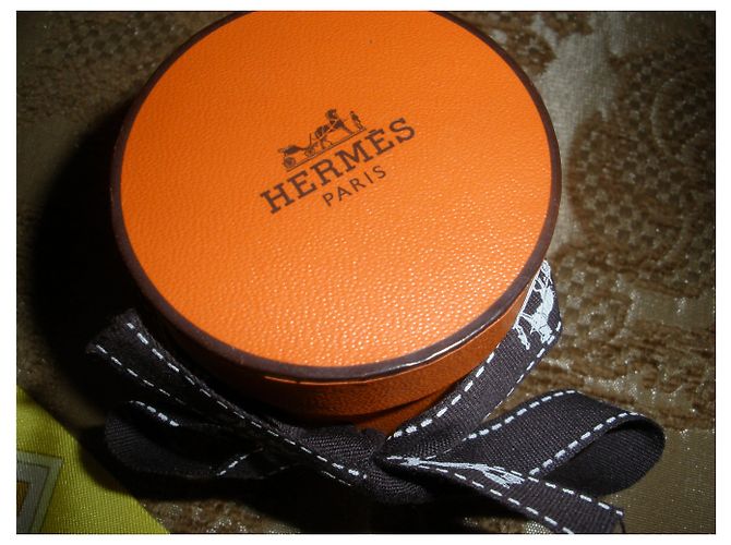 Twilly Hermès Tohu Bohu in seta gialla Giallo - vista 2