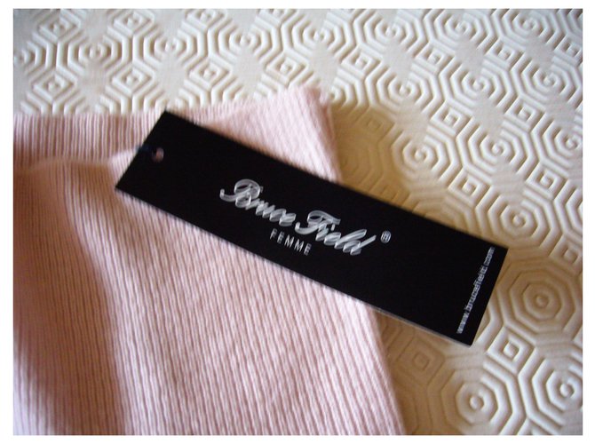 BRUCE FIELD Cashmere Pale Rollkragenpullover neu Pink - Ansicht 2