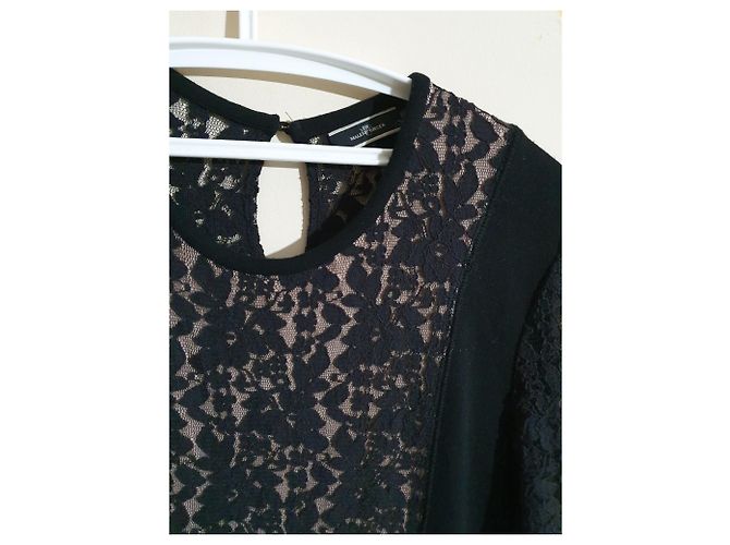 Spitzenkleid in Schwarz By Malene Birger XL - Ansicht 2